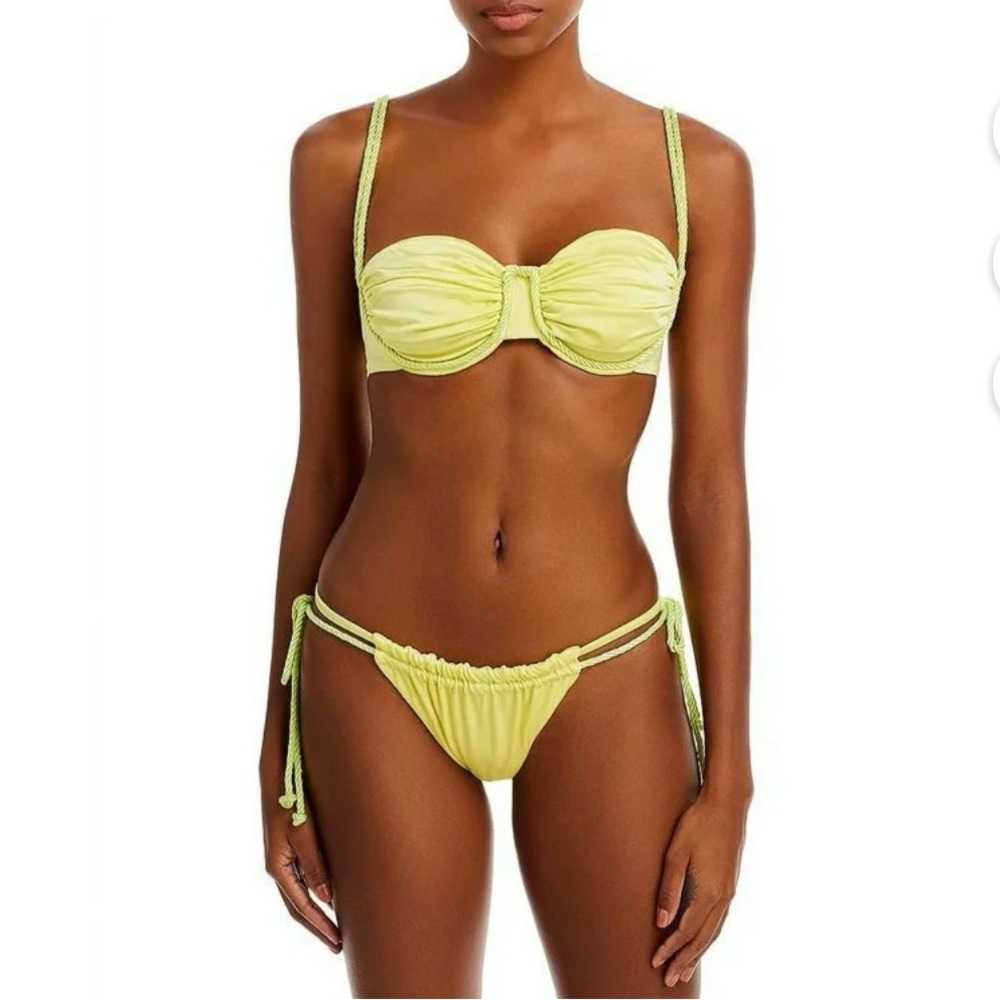 Baobab Collection Neon Yellow Bikini Set